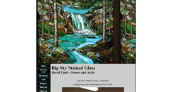 Desktop Screenshot of bigskystainedglass.upcsites.org